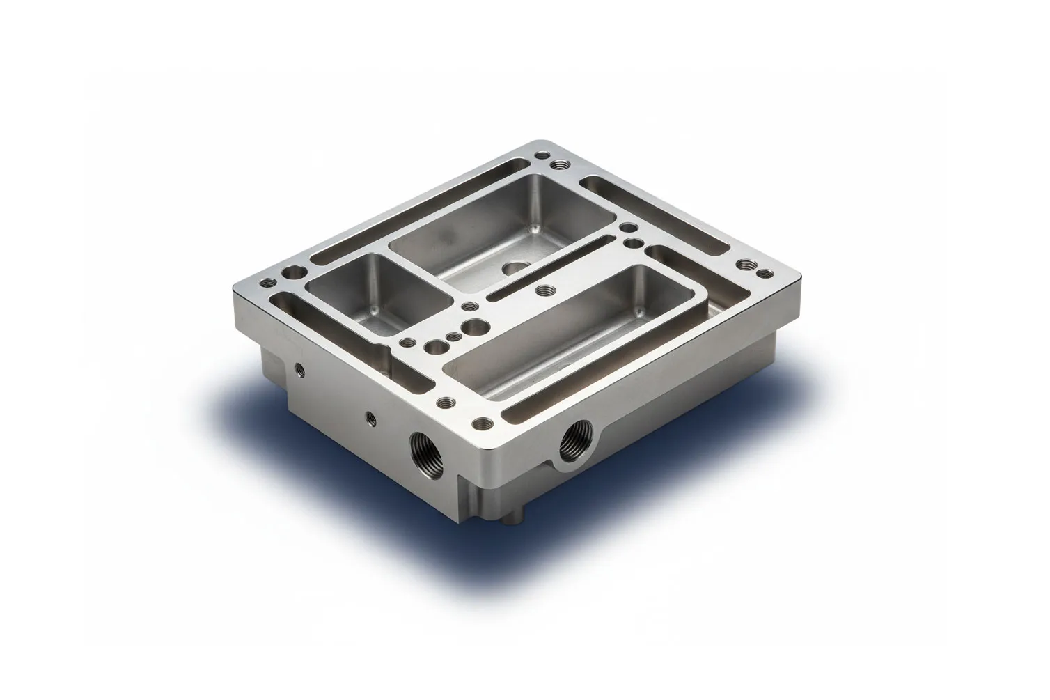 CNC Frästeile komplexe 3D Geometrien
